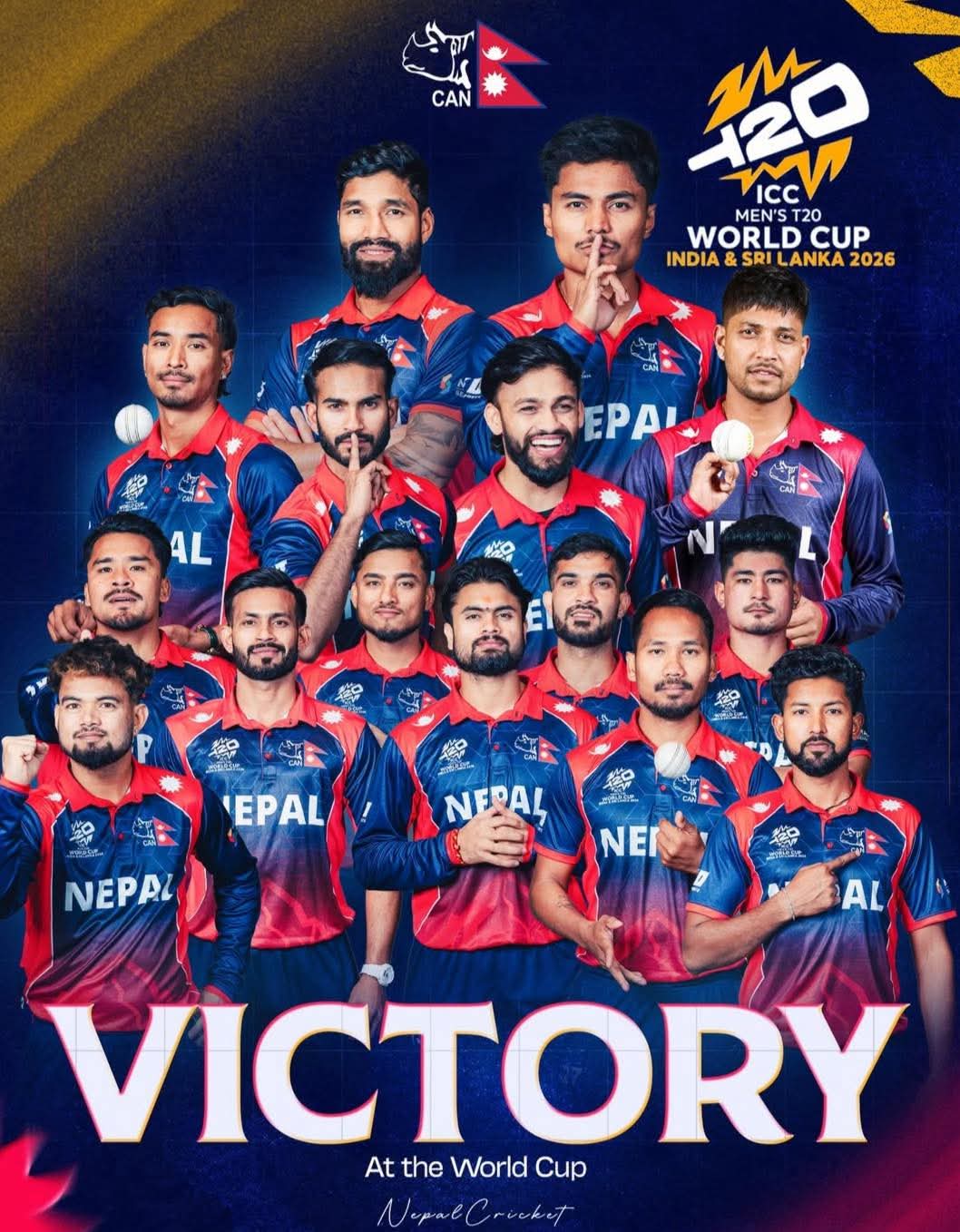 विश्वकपमा नेपालको विजय उत्सव: दिपेन्द्रको विष्फोटक ब्याटिङले स्कटल्याण्ड पराजित