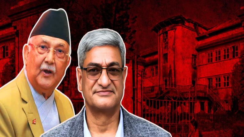  ब्रेकिङ: पूर्वप्रधानमन्त्री ओली र पूर्वगृहमन्त्री लेखक पक्राउ, भद्रकाली हिरासतमा लगियो 